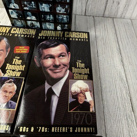 Johnny Carson The Final Show‎ Collection His Favorite Moments (VHS, 4 Tapes) - Picture 11 of 11